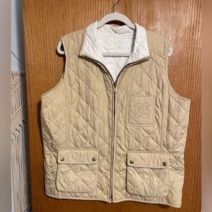 Lauren Quilted Reversible Vest Sz 1X